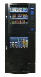 Snak Mart SM23- B  (Black Combo Vending Machines)
