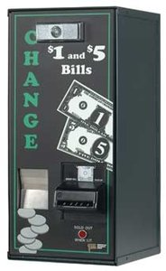 AC-500 Change Machine - $250 Capacity Bill Changer