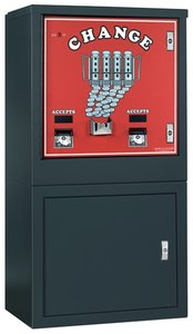 AC-6000 Change Machine - Dual Validator Bill Changer