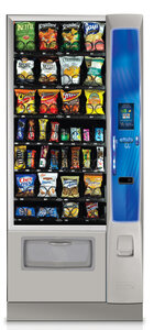 Refurbished National 186 Snack Vending Machine IPhone Touch Screen