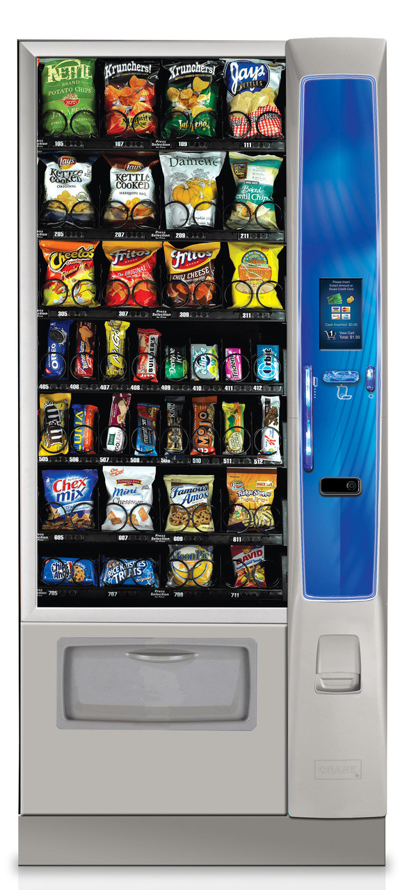 Refurbished National 186 Snack Vending Machines.