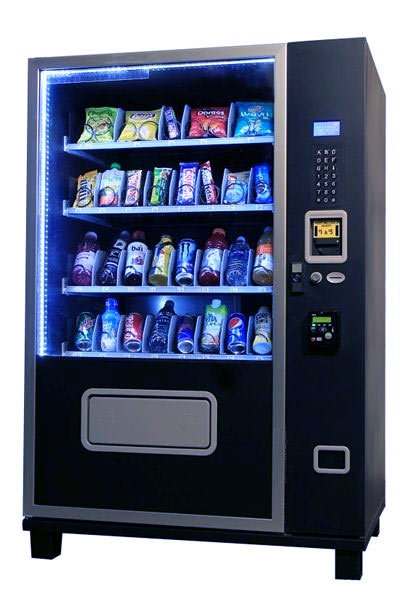 Glass Front 4S32 Snack and Soda Vending Machine| Combo Vending Machine
