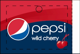 large pepsi wild cherry line art large vending machine