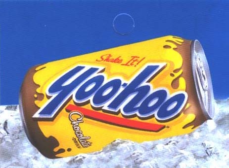 Large Yoohoo Can Flavor Drink Labels | Large Vending Machine Flavor Strips